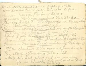 Jennie Pike’s Date Diary (1932-1940) - Page 9