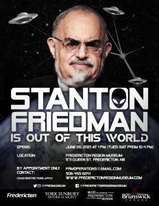 Stanton Friedman Is Out Of This World Exhibit